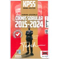 Yargı 2025 KPSS Tarih Konulara Göre Çözümlü Çıkmış Sorular Kitabı