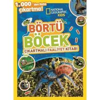 National Geographic Kids Börtü Böcek Çıkartmalı Faaliyet Kitabı - Kolektif - Beta Kids