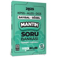 Yediiklim Yayınları 2025 KPSS ALES DGS Sayısal-Sözel Mantık Tamamı Çözümlü Soru Bankası