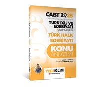 Yediiklim 2025 ÖABT Türk Dili ve Edebiyatı Öğretmenliği Türk Halk Edebiyatı Konu Anlatımı