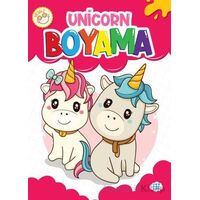 Neşeli Unicorn Boyama - Kollektif - Dokuz Çocuk