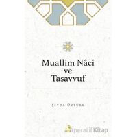 Muallim Naci ve Tasavvuf - Şeyda Öztürk - Fecr Yayınları