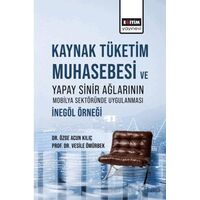 Kaynak Tüketim Muhasebesi Ve Yapay Sinir Ağlarının Mobilya Sektöründe Uygulanması: İnegöl Örneği