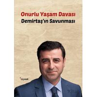 Onurlu Yaşam Davası - Selahattin Demirtaş - Dipnot Yayınları