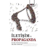 İletişim ve Propaganda - Mustafa Karaca - Eğitim Yayınevi - Ders Kitapları