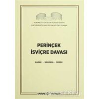 Perinçek İsviçre Davası - Kolektif - Kaynak Yayınları