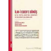 İlm-İ Edebe Dönüş - Kolektif - Marmara Üniversitesi İlahiyat Fakültesi Vakfı