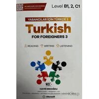Yabancılar İçin Türkçe 3 - Türkish For Foreigners 3 - Hayri Erdoğdu - Alternatif Yayıncılık