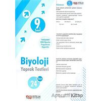 9.Sınıf Müfredat Öncesi Biyoloji Yaprak Test Nitelik Yayınları