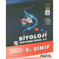 9.Sınıf Biyoloji Konu Tarama Testleri Moya - Yazıt Yayıncılık 2024 Öncesi Müfredat