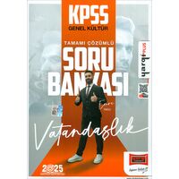 2025 KPSS Vatandaşlık Çözümlü 15 Deneme Yargı Yayınevi