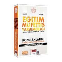 Yargı 2025 Eğitim Müfettiş Yardımcılığı Sınavlarına Hazırlık Konu Anlatımı Anahtar Ders Notları