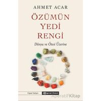 Özümün Yedi Rengi - Ahmet Acar - Epsilon Yayınevi