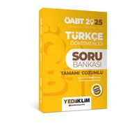 Yediiklim Yayınları 2025 ÖABT Türkçe Öğretmenliği Tamamı Çözümlü Soru Bankası