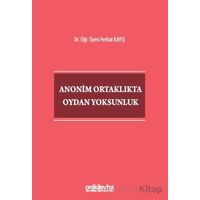 Anonim Ortaklıkta Oydan Yoksunluk - Ferhat Kayış - On İki Levha Yayınları