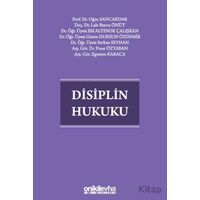 Disiplin Hukuku - Oğuz Sancakdar - On İki Levha Yayınları