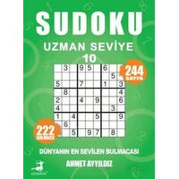 Sudoku Uzmanı Seviye 10 - Ahmet Ayyıldız - Olimpos Yayınları