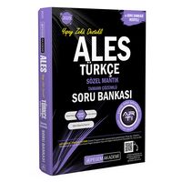 2025 ALES Türkçe Sözel Mantık Tamamı Çözümlü Soru Bankası - Kolektif - Pegem Akademi Yayıncılık