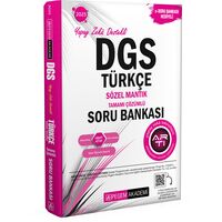 2025 DGS Türkçe Sözel Mantık Tamamı Çözümlü Soru Bankası - Kolektif - Pegem Akademi Yayıncılık