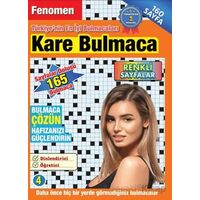 Fenomen Kare Bulmaca 4 - Bertan Kodamanoğlu - Maxi Yayıncılık