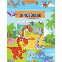 Dinozorlar - Pencereli Kitaplar - Kolektif - 0-6 Yaş Yayınları