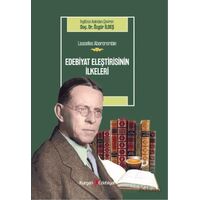 Edebiyat Eleştirisinin İlkeleri - Lascelles Abercrombie - Özgür İldeş - Kurgan Edebiyat