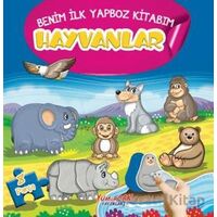 Hayvanlar - Benim İlk Yapboz Kitabım - Kolektif - Yumurcak Yayınları