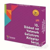 IQ Dikkat ve Yetenek Geliştiren Kitaplar Serisi Seti Level 1-2-3 (9 Kitap Takım) 5+ Yaş