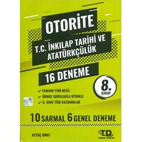 8.Sınıf İnkılap Tarihi Otorite 12 Deneme Tandem Yayınları