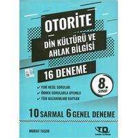 8.Sınıf Din Kültürü Otorite 12 Deneme Tandem Yayınları