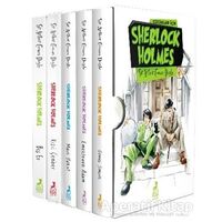 Çocuklar İçin Sherlock Holmes Seti (5 Kitap) - Sir Arthur Conan Doyle - Ren Çocuk