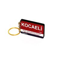 Kocaeli (41) Ahşap Anahtarlık