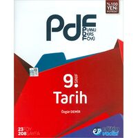 Eğitim Vadisi 9.Sınıf Tarih PDF Planlı Ders Föyü 2024 öncesi müfredat