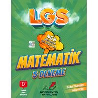 8.Sınıf LGS Matematik 5li Deneme Sınavı Kondisyon Yayınları