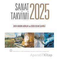 Sanat Takvimi 2025 Duvar Takvimi - Kolektif - Angora Kitapları