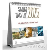 Sanat Takvimi 2025 Masa Takvimi - Kolektif - Angora Kitapları