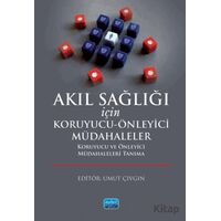 Akıl Sağlığı İçin Koruyucu-Önleyici Müdahaleler Koruyucu ve Önleyici Müdahaleleri Tanıma