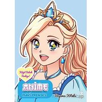Anime Mavi Prenses Boyama Kitabı - Kolektif - Doğan Çocuk