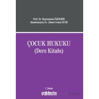 Çocuk Hukuku (Ders Kitabı) - Ahmet Cemal Ruhi - On İki Levha Yayınları
