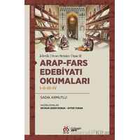 Arap-Fars Edebiyatı Okumaları I-II-III-IV - Sadık Armutlu - DBY Yayınları