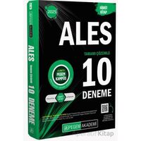 2025 ALES Tamamı Çözümlü 10 Deneme - Kollektif - Pegem Akademi Yayıncılık