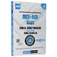 2025 MEB-AGS-ÖABT Kimya Öğretmenliği Tamamı Çözümlü Soru Bankası