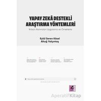 Yapay Zeka Destekli Araştırma Yöntemleri - Eylül Seren Kösel - Efil Yayınevi