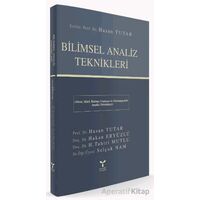 Bilimsel Analiz Teknikleri - Hasan Tutar - Umuttepe Yayınları