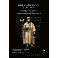 Alevilikte ve Bektaşilikte İkrar Töreni - Mehmed Seyfeddin İbn Zülfikari Derviş Ali - Sakin Kitap