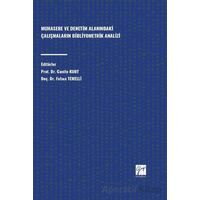 Muhasebe Ve Denetim Alanındaki Çalışmaların Bibliyometrik Analizi - Kolektif - Gazi Kitabevi
