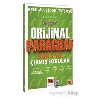 Yargı Yayınları 2025 KPSS ALES DGS TYT MSÜ Klas Serisi Orijinal Paragraf Son 3 Yıl Çıkmış Sorular
