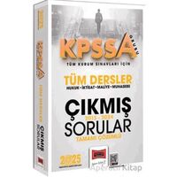 Yargı Yayınları 2025 KPSS-A Grubu Tüm Kurum Sınavları İçin Tüm Dersler 10 Yıl Çıkmış Sorular