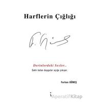 Harflerin Çığlığı - Furkan Güneş - İkinci Adam Yayınları