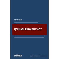 İşyerinde Psikolojik Taciz - Senem Değer - On İki Levha Yayınları